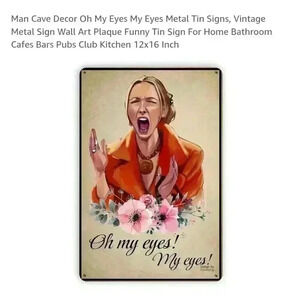 Unbranded Metal Sign, Friends- Phoebe Home Decor,‎ 12x16 inch